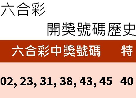 六合彩開獎號碼歷史紀錄快速查詢重要版路依據成中獎關鍵！